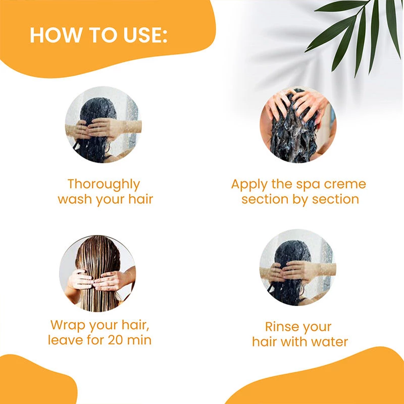 NutriGlow Naturals Advanced Pro Formula Papaya Hair Spa, 100 g-6.webp